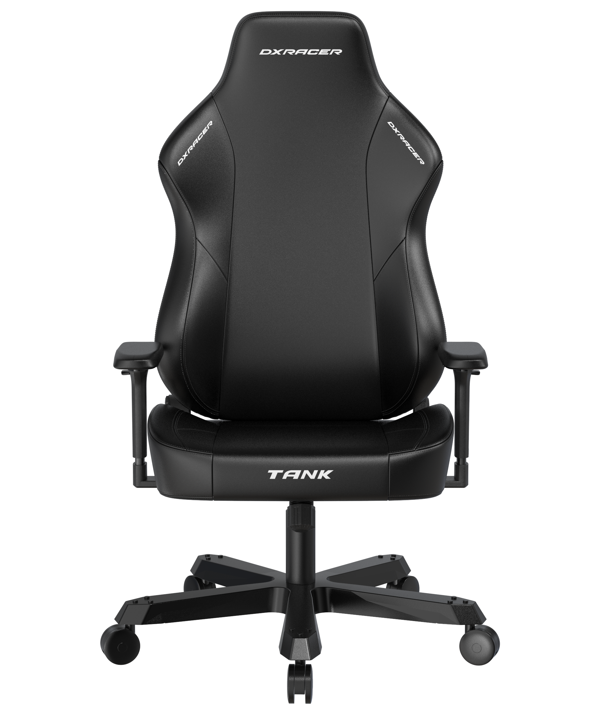 DXRacer XXL Büro- & Gaming Stuhl, TANK Serie-TM, 180 kg, Schwarz, Kunstleder