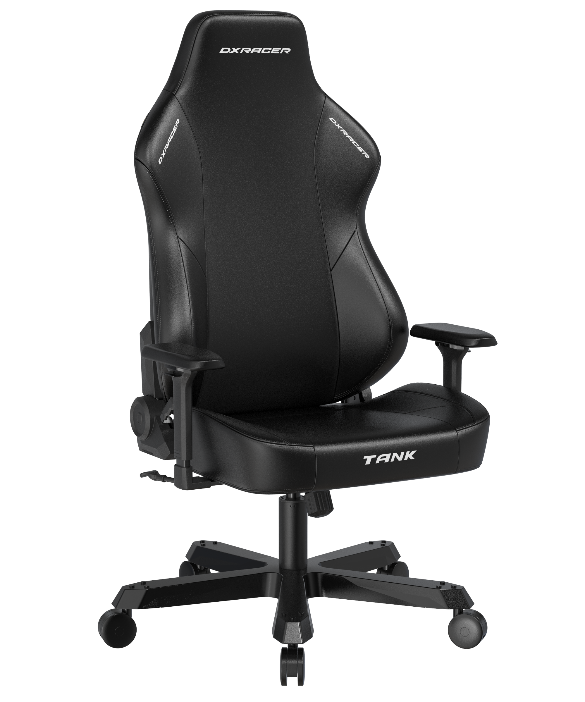 DXRacer XXL Büro- & Gaming Stuhl, TANK Serie-TM, 180 kg, Schwarz, Kunstleder