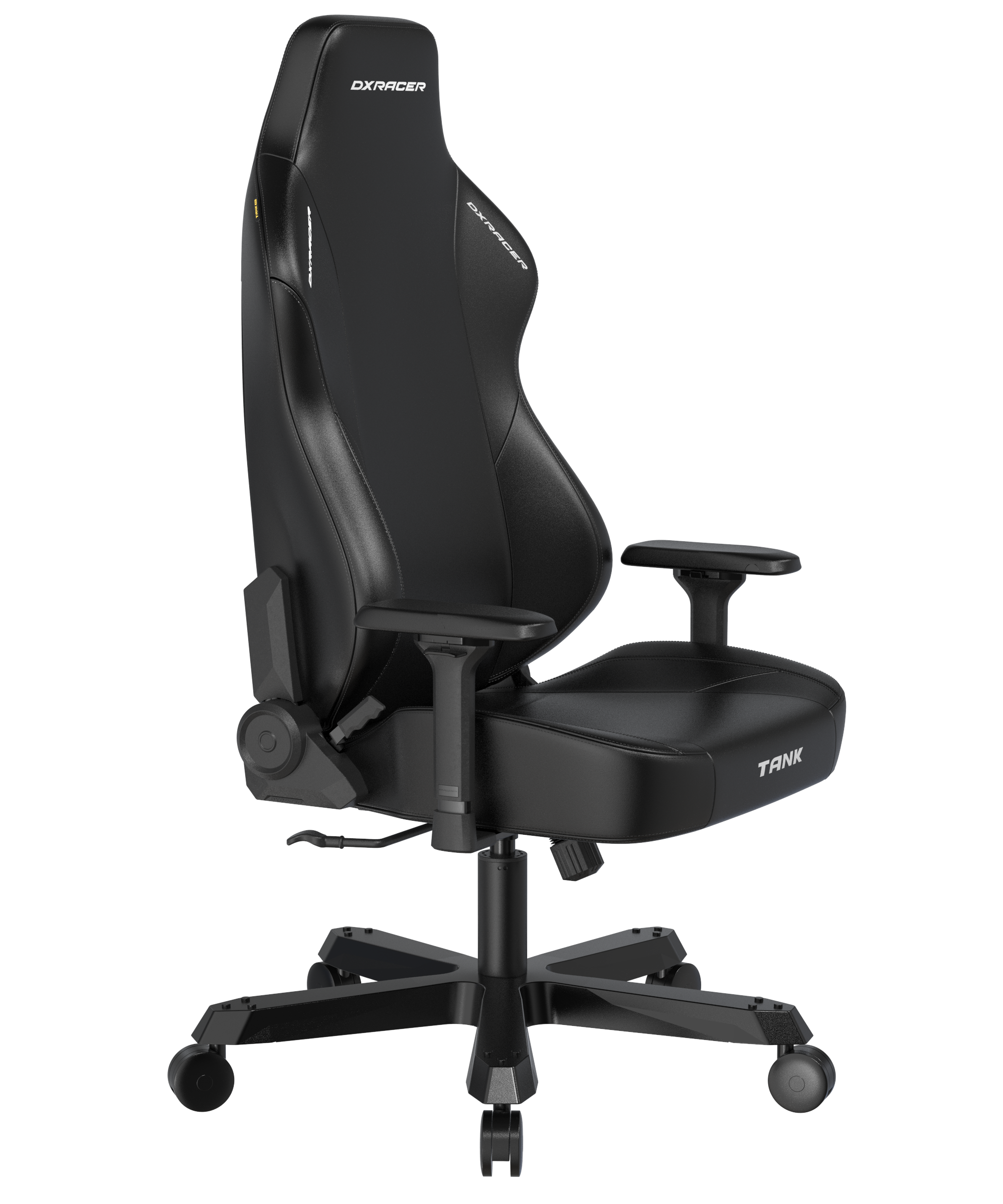 DXRacer XXL Büro- & Gaming Stuhl, TANK Serie-TM, 180 kg, Schwarz, Kunstleder