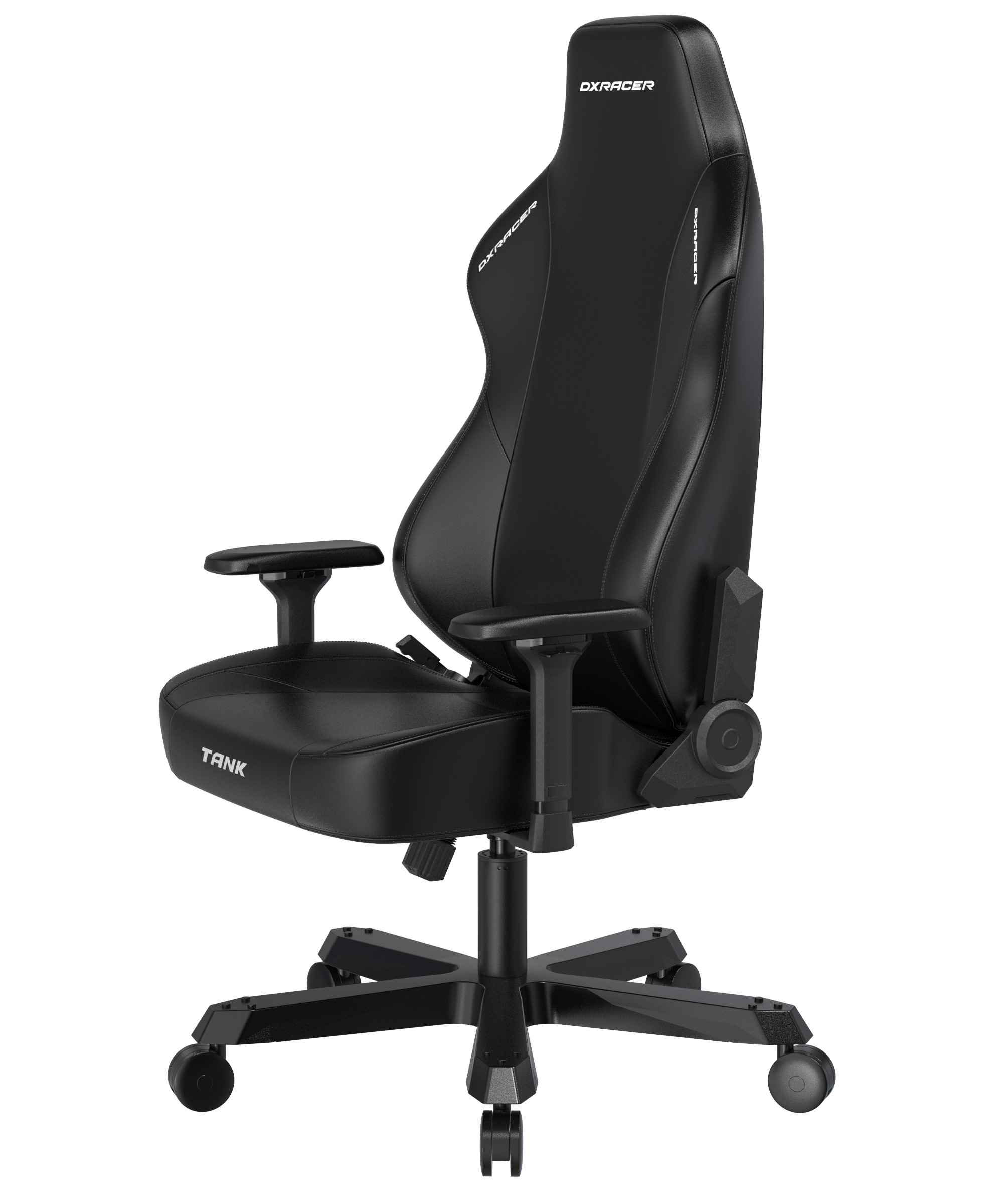 DXRacer XXL Büro- & Gaming Stuhl, TANK Serie-TM, 180 kg, Schwarz, Kunstleder