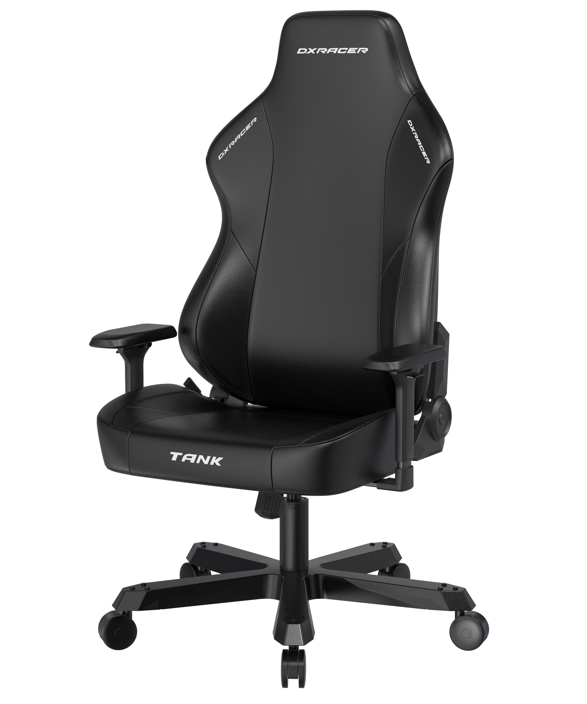 DXRacer XXL Büro- & Gaming Stuhl, TANK Serie-TM, 180 kg, Schwarz, Kunstleder