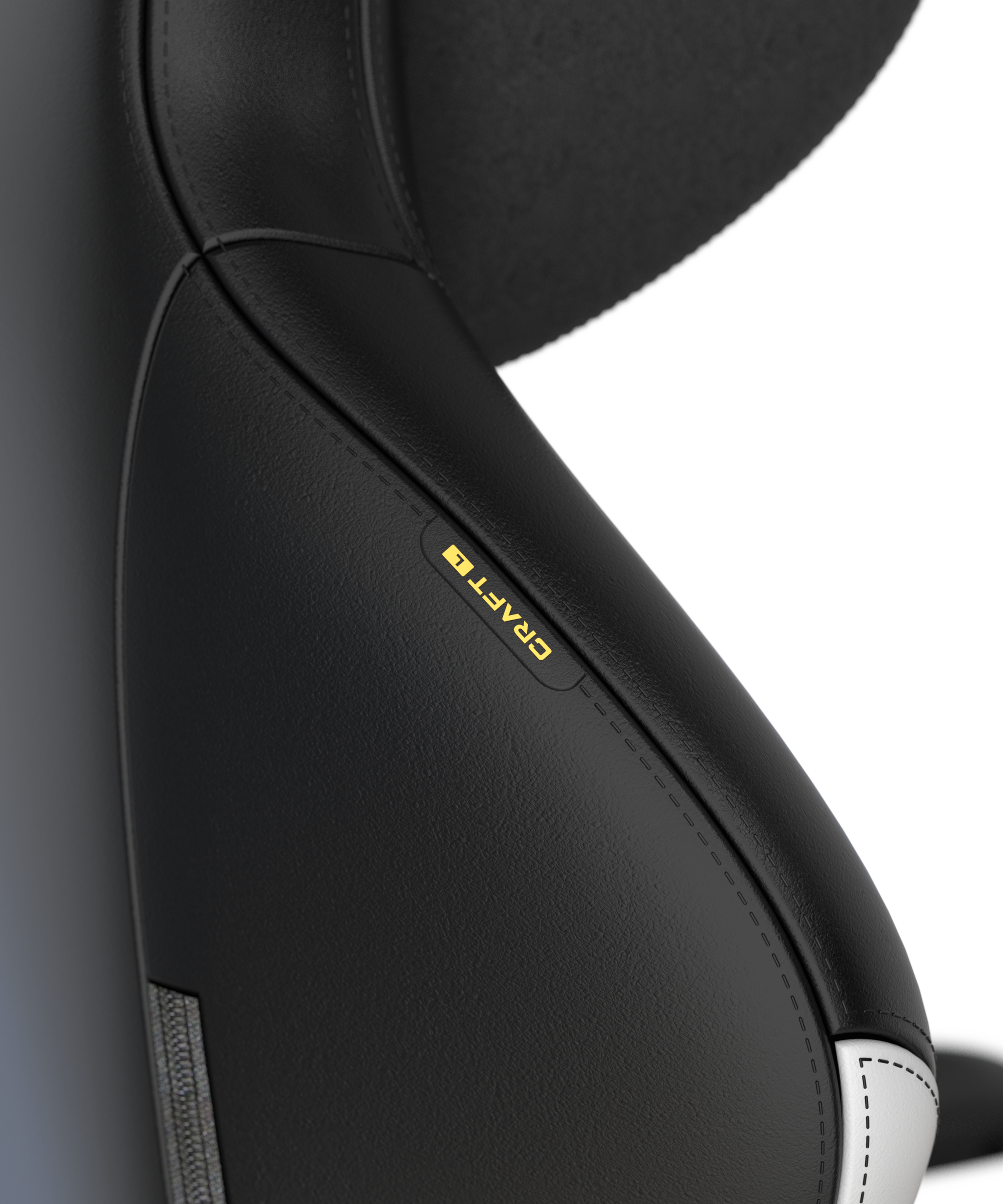 DXRacer CRAFT Serie, Plus XL, schwarz-weiß / B-Ware UVP 599€