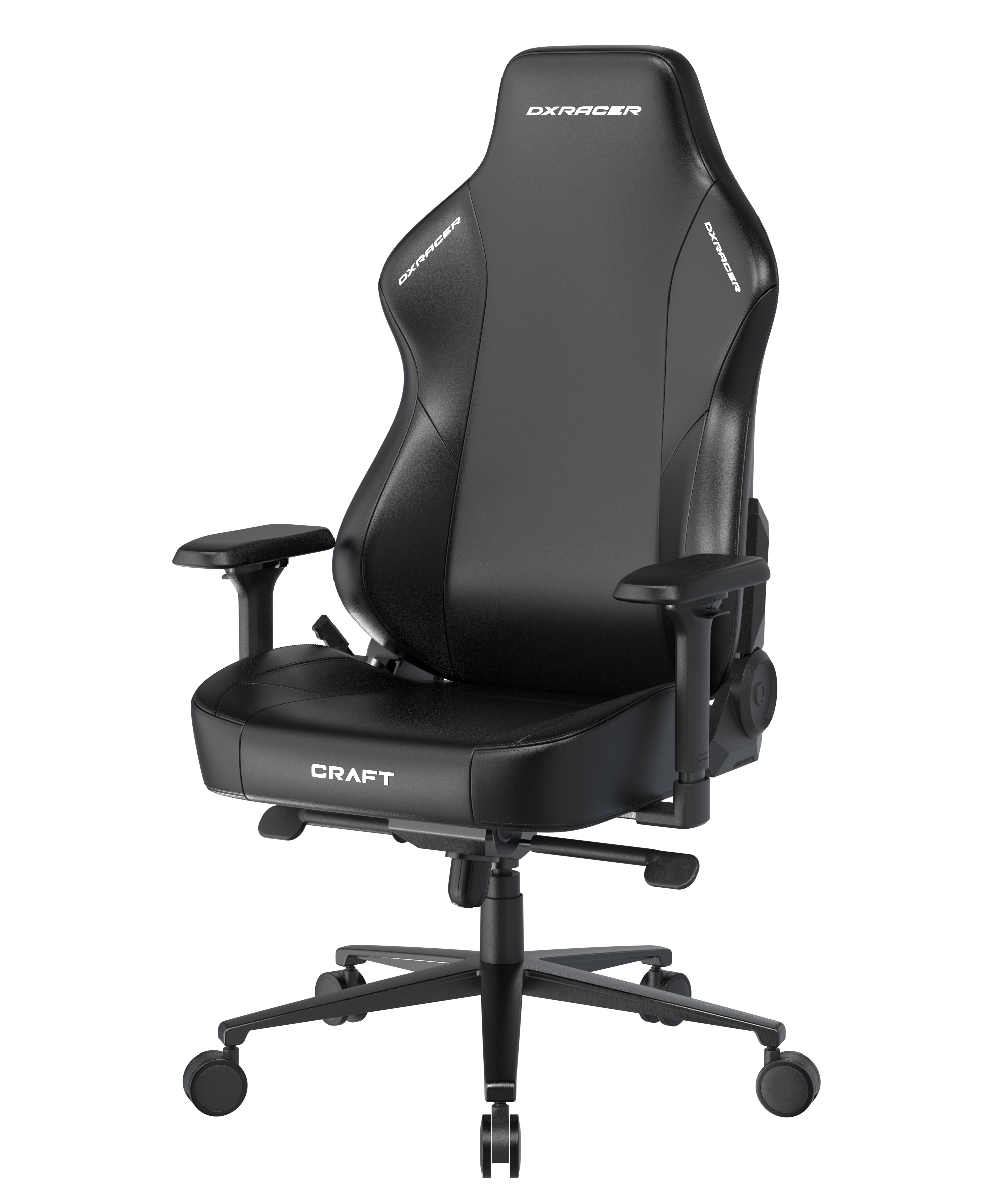DXRacer Büro- & Gaming Stuhl, Craft Serie XL, Kunstleder, Schwarz