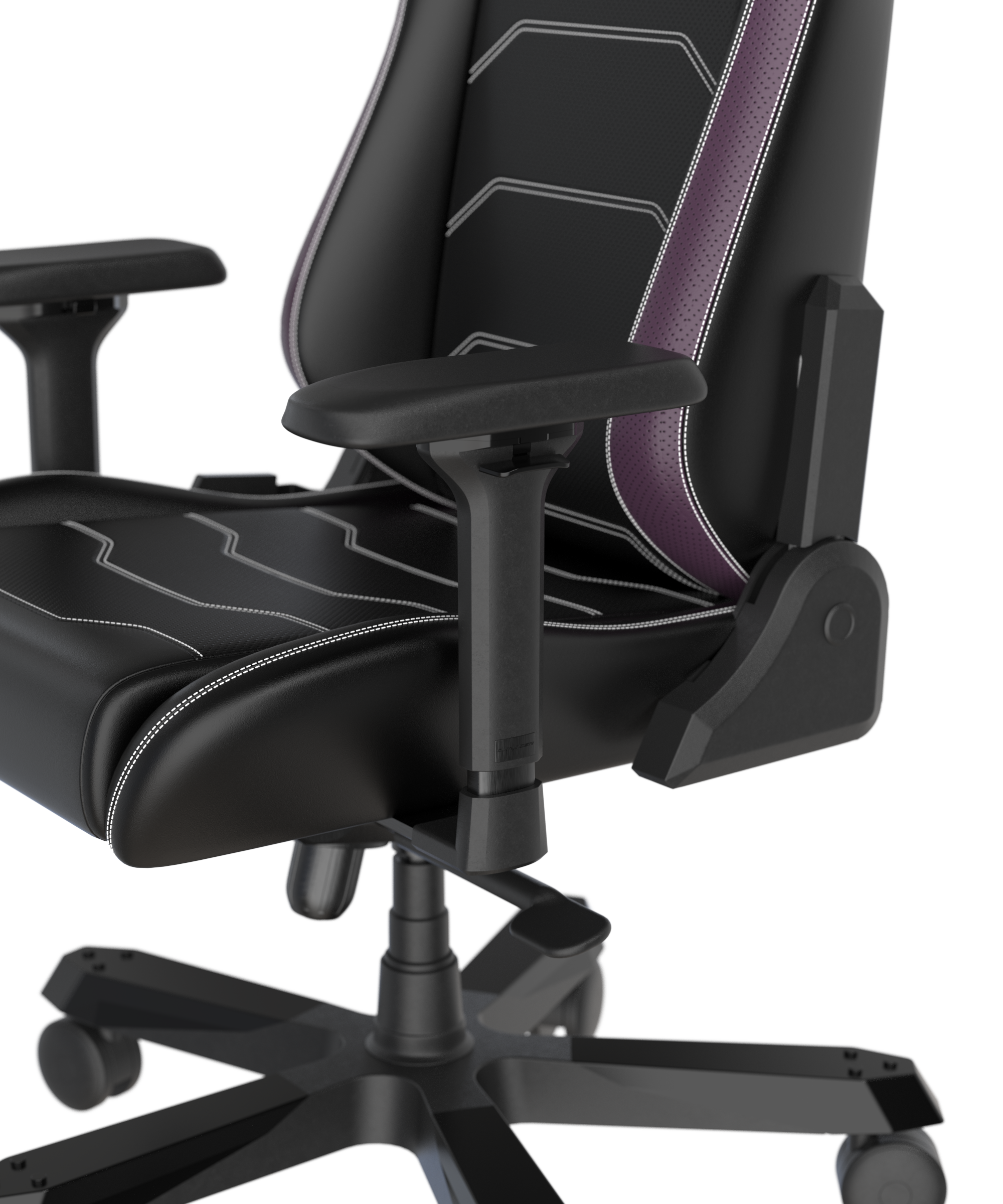 DXRacer MASTER Serie, schwarz-violett / A-Ware
