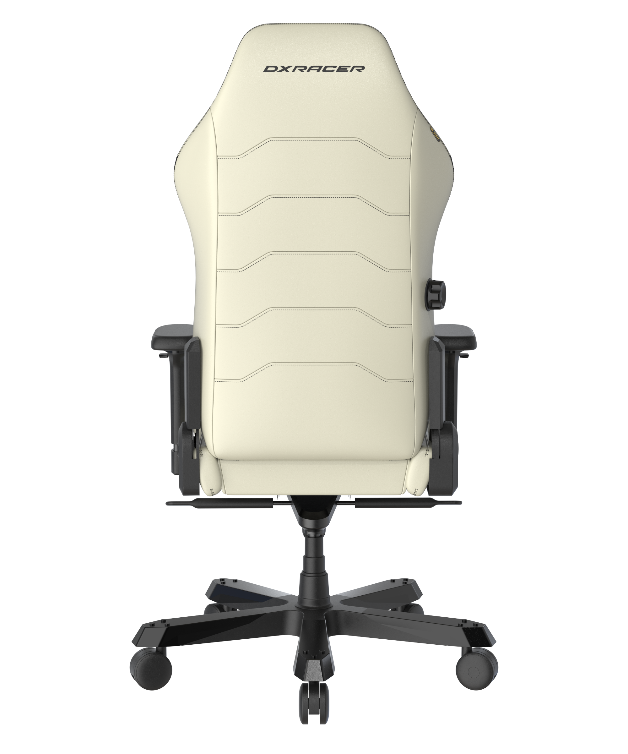 DXRacer Büro- & Gaming Stuhl, Master Serie, schwarz-weiß (Ecru), Kunstleder