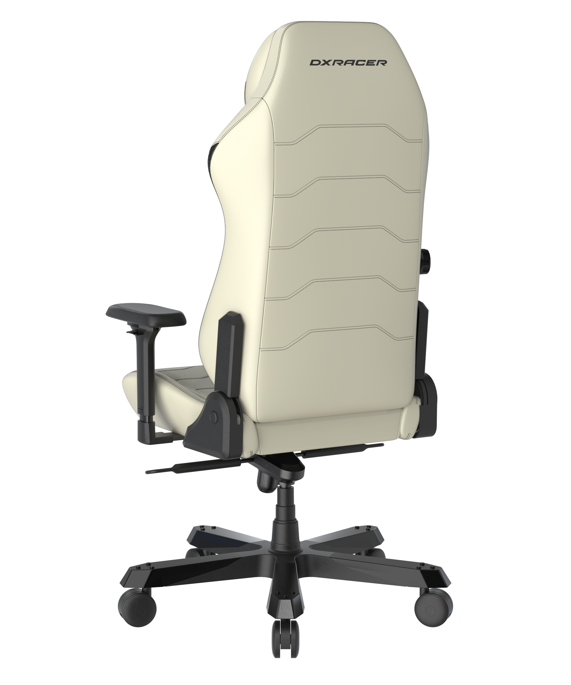 DXRacer Büro- & Gaming Stuhl, Master Serie, schwarz-weiß (Ecru), Kunstleder