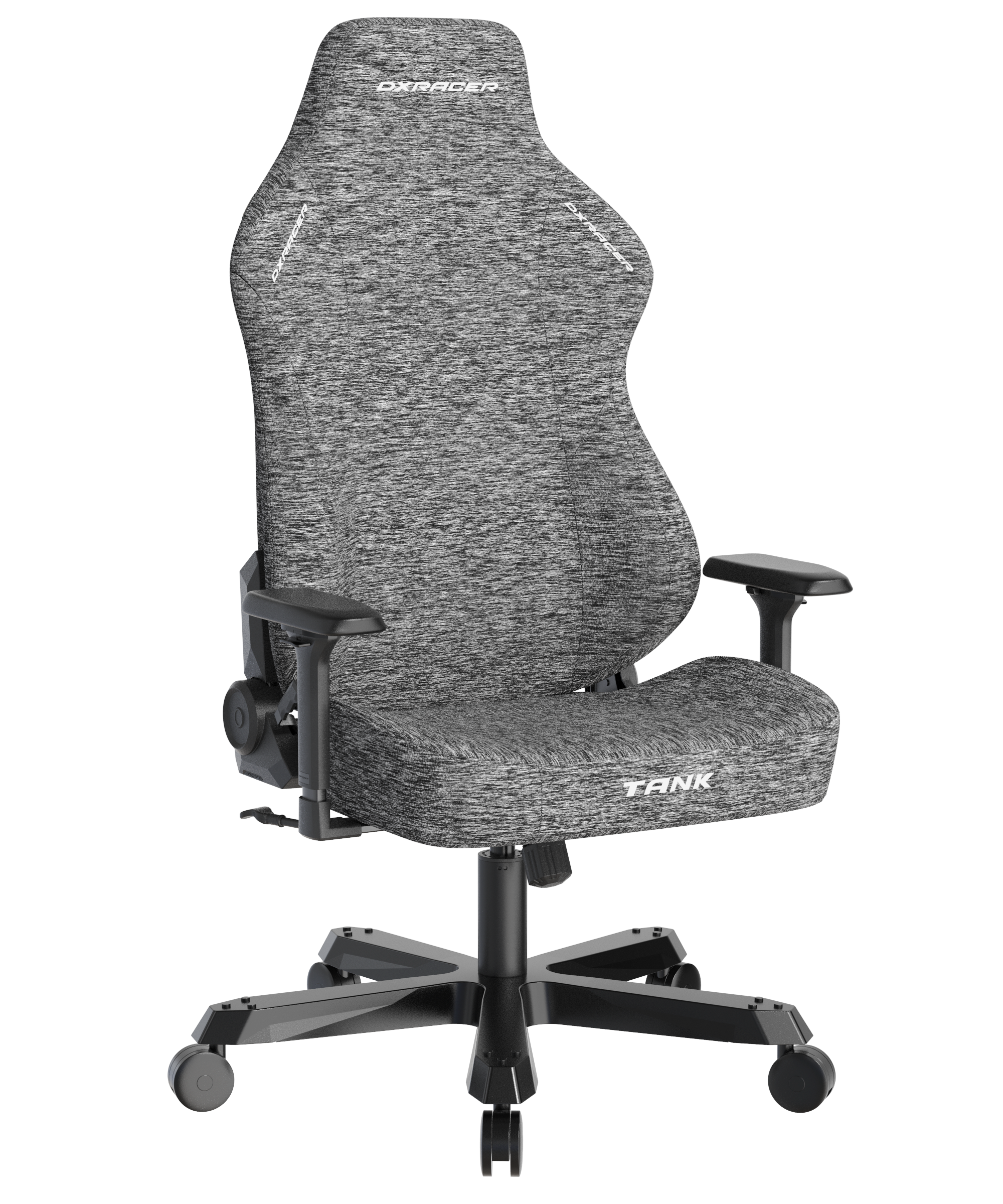 DXRacer XXL Büro- & Gaming Stuhl, TANK Serie-TM, Grau, Stoffbezug, 180 kg
