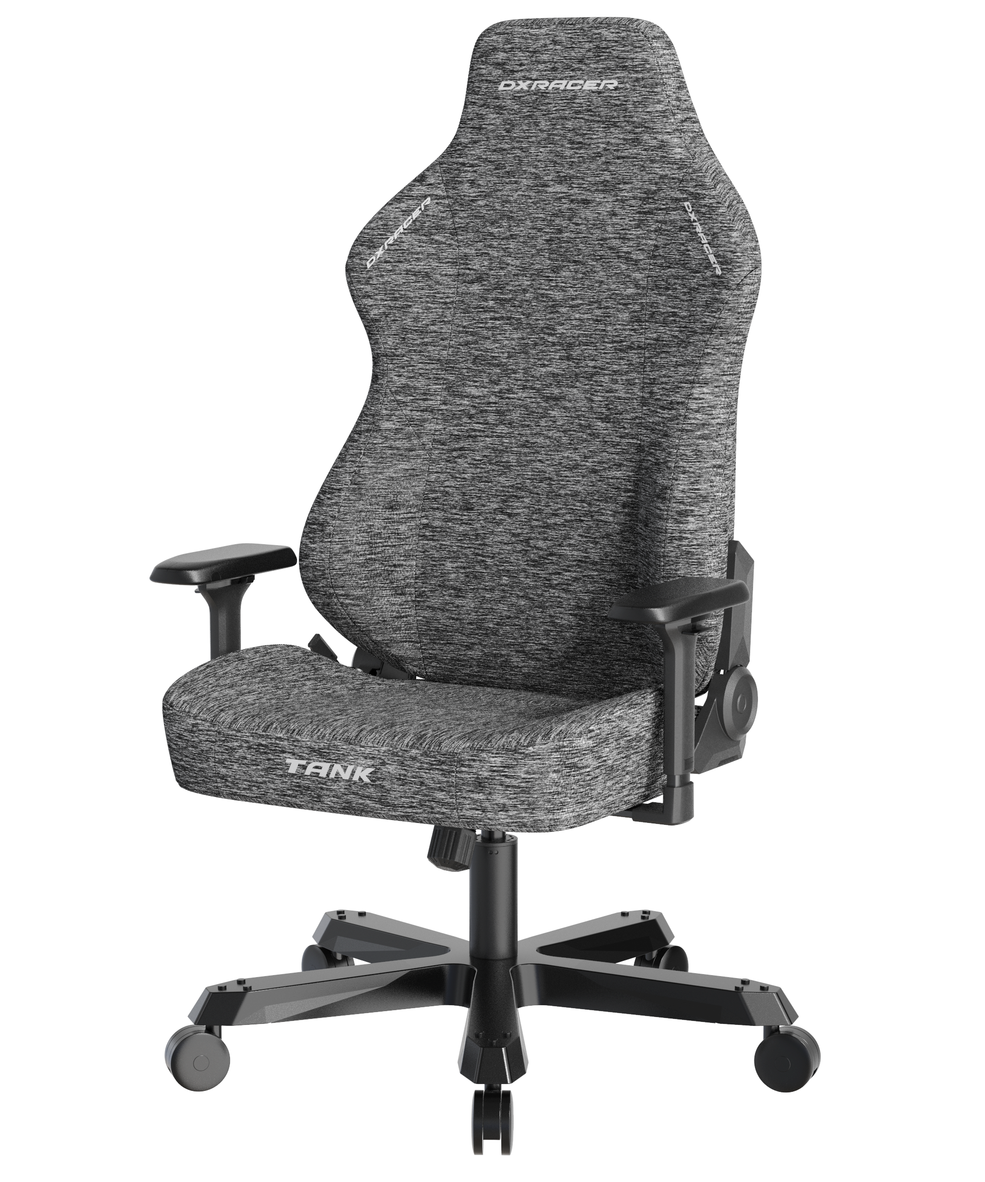 DXRacer XXL Büro- & Gaming Stuhl, TANK Serie-TM, Grau, Stoffbezug, 180 kg