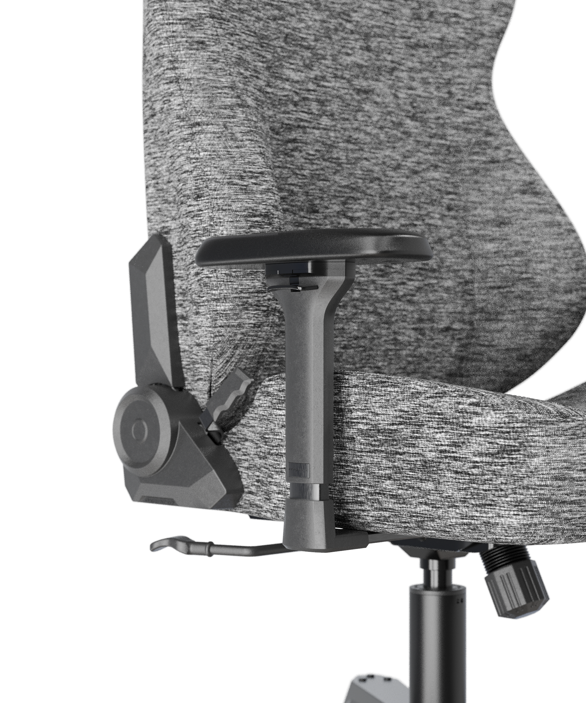 DXRacer XXL Büro- & Gaming Stuhl, TANK Serie-TM, Grau, Stoffbezug, 180 kg
