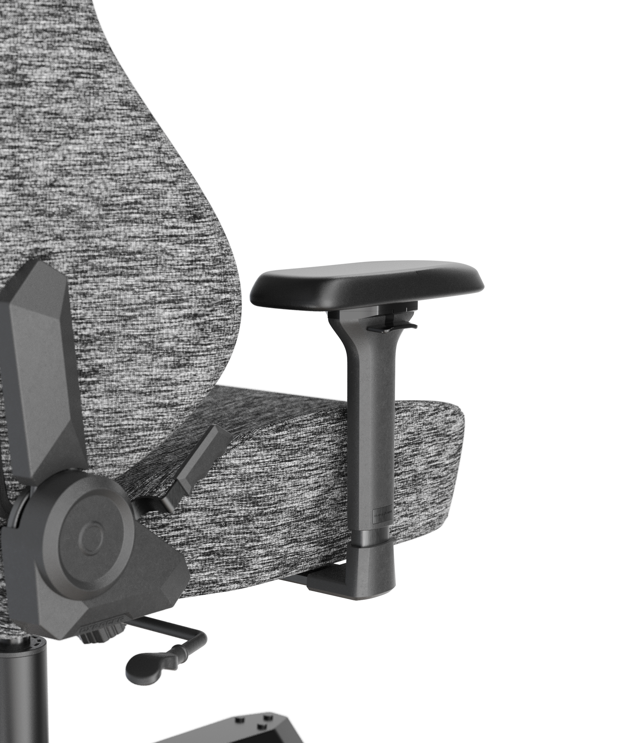 DXRacer XXL Büro- & Gaming Stuhl, TANK Serie-TM, Grau, Stoffbezug, 180 kg