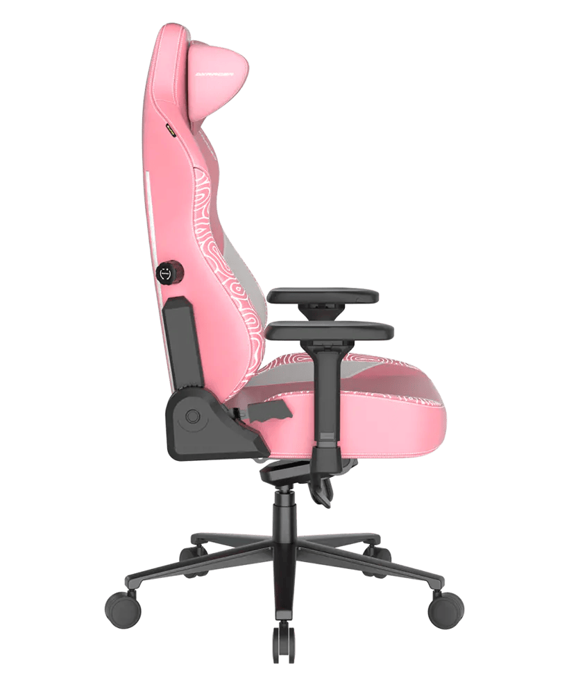 DXRacer Büro- & Gaming Stuhl, Craft Serie, Kunstleder, Human Cat, pink