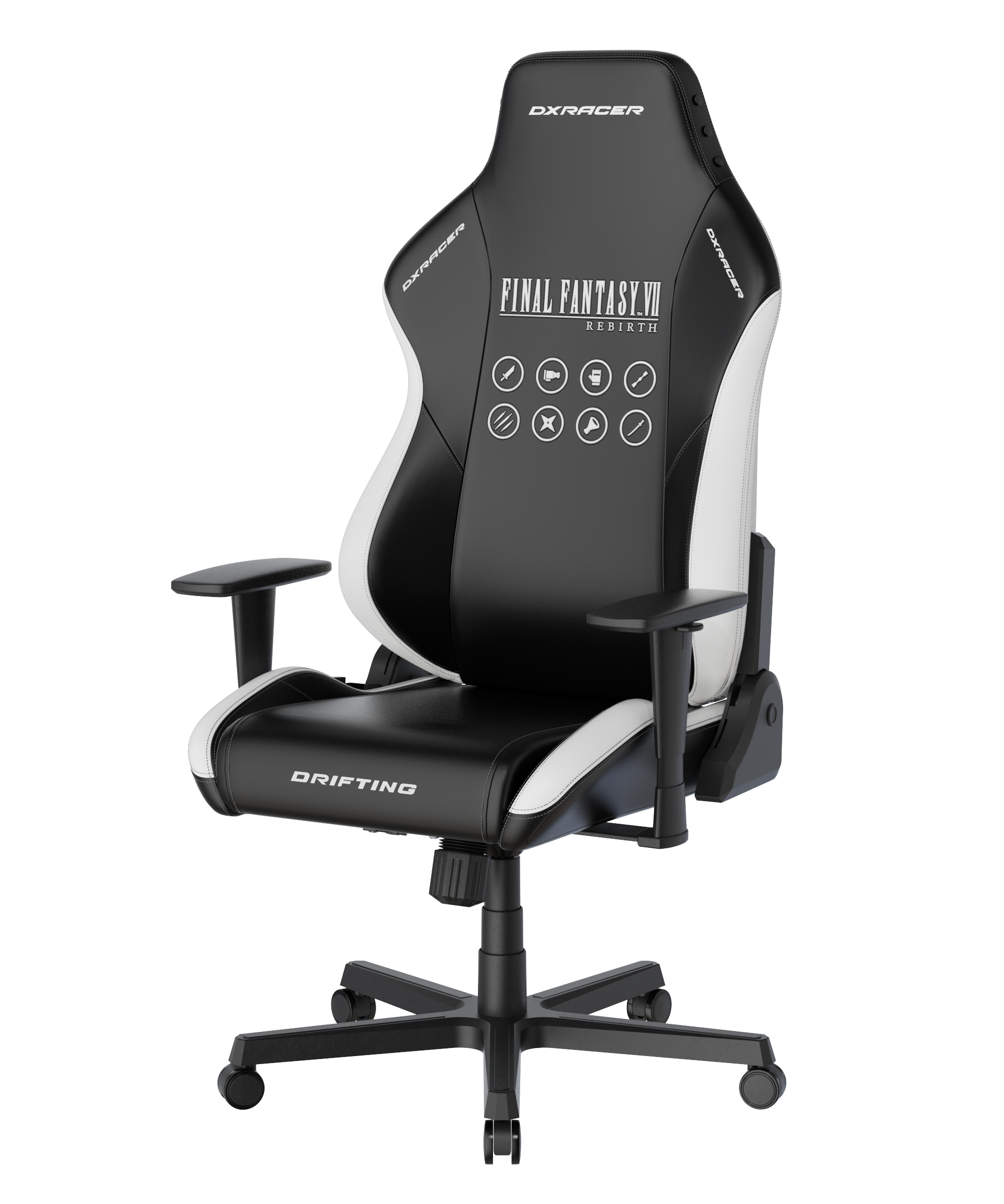 DXRacer Büro- & Gaming Stuhl, Drifting Serie, Kunstleder, Final Fantasy 7r Edition