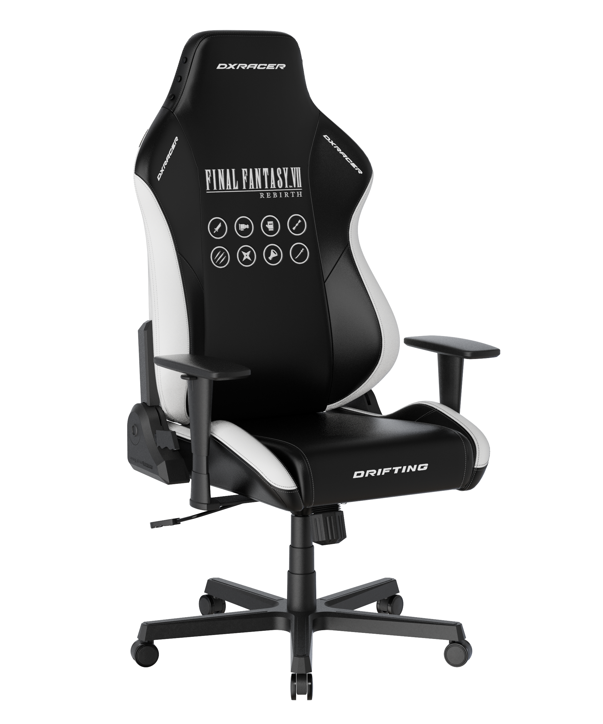 DXRacer Büro- & Gaming Stuhl, Drifting Serie, Kunstleder, Final Fantasy 7r Edition
