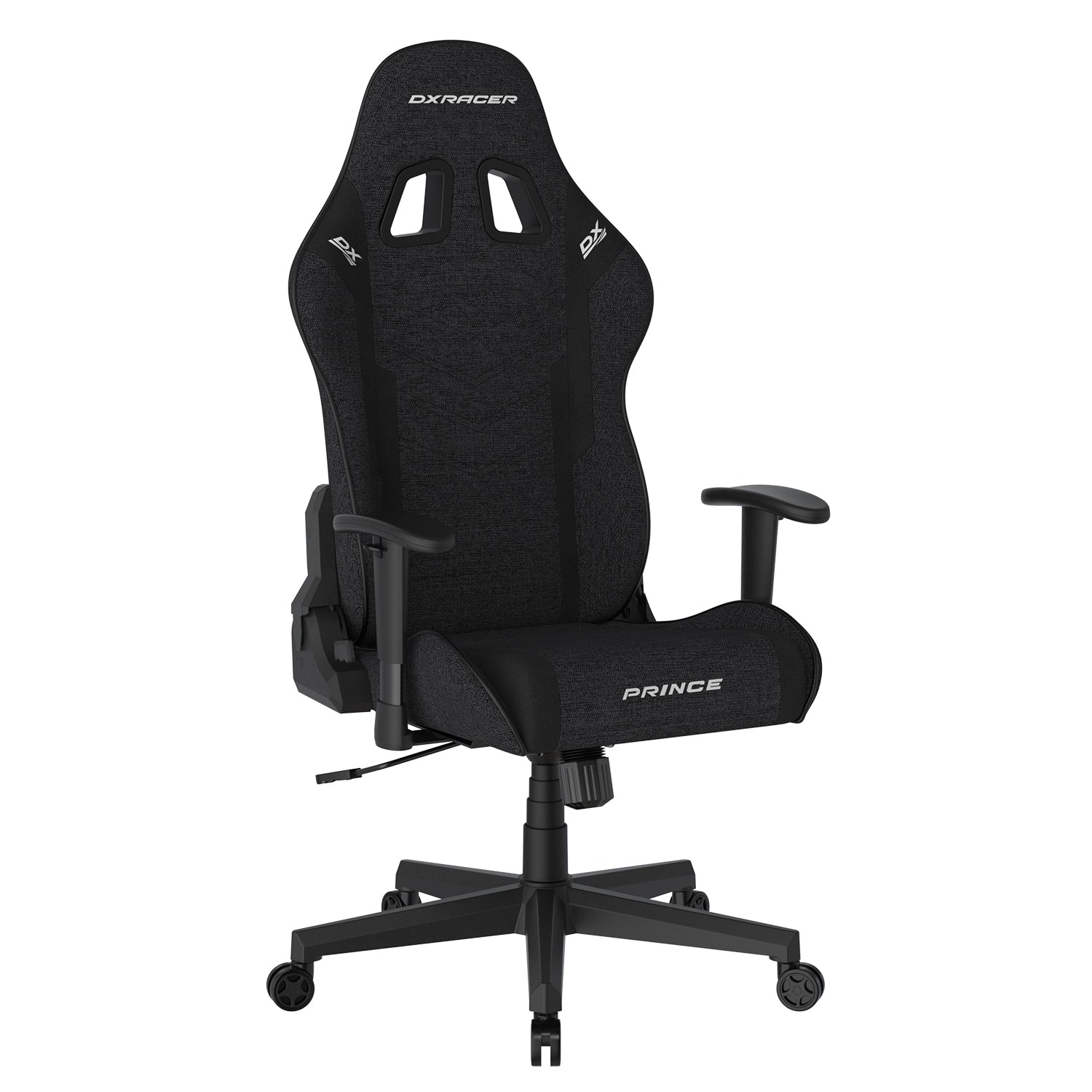 DXRacer Büro- & Gaming Stuhl, PRINCE Serie, schwarz, Stoff