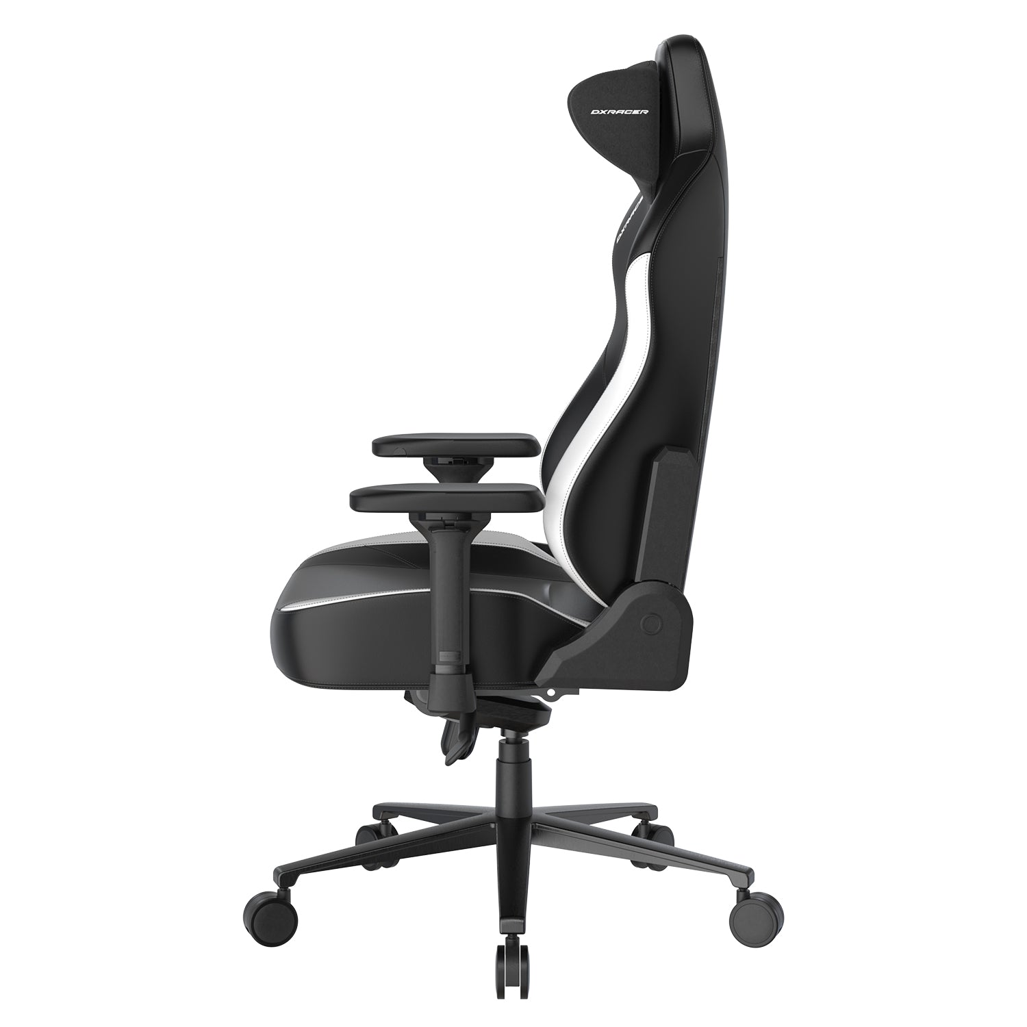 DXRacer Büro- & Gaming Stuhl, Craft Serie XL, Kunstleder, schwarz weiß, B-Ware (Kundenrückläufer)