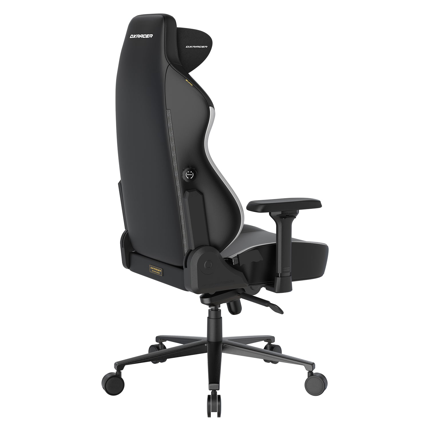 DXRacer Büro- & Gaming Stuhl, Craft Serie XL, Kunstleder, schwarz weiß, B-Ware (Kundenrückläufer)