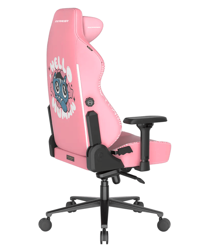 DXRacer Büro- & Gaming Stuhl, Craft Serie, Kunstleder, Human Cat, pink