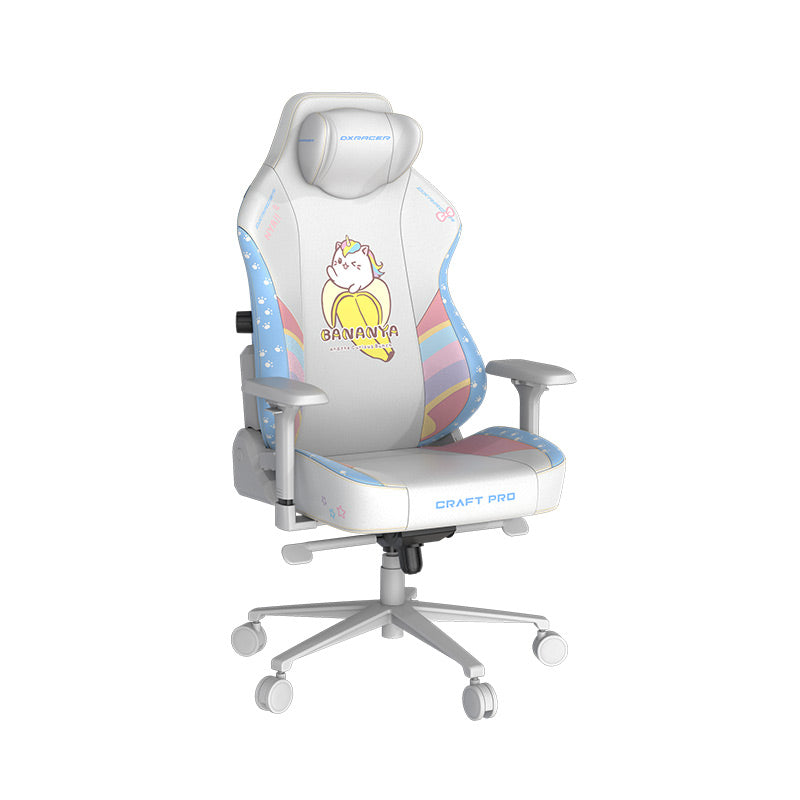 DXRacer Büro- & Gaming Stuhl, Craft Serie, Kunstleder, Bananya Cat