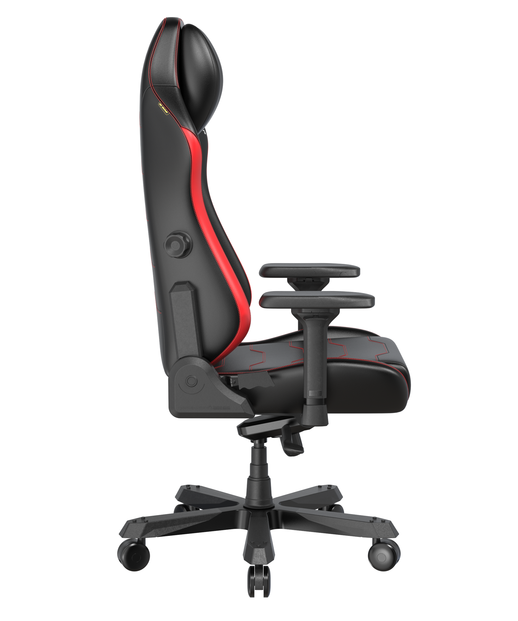 DXRacer Büro- & Gaming Stuhl, MASTER Serie, Schwarz-Rot, Kunstleder