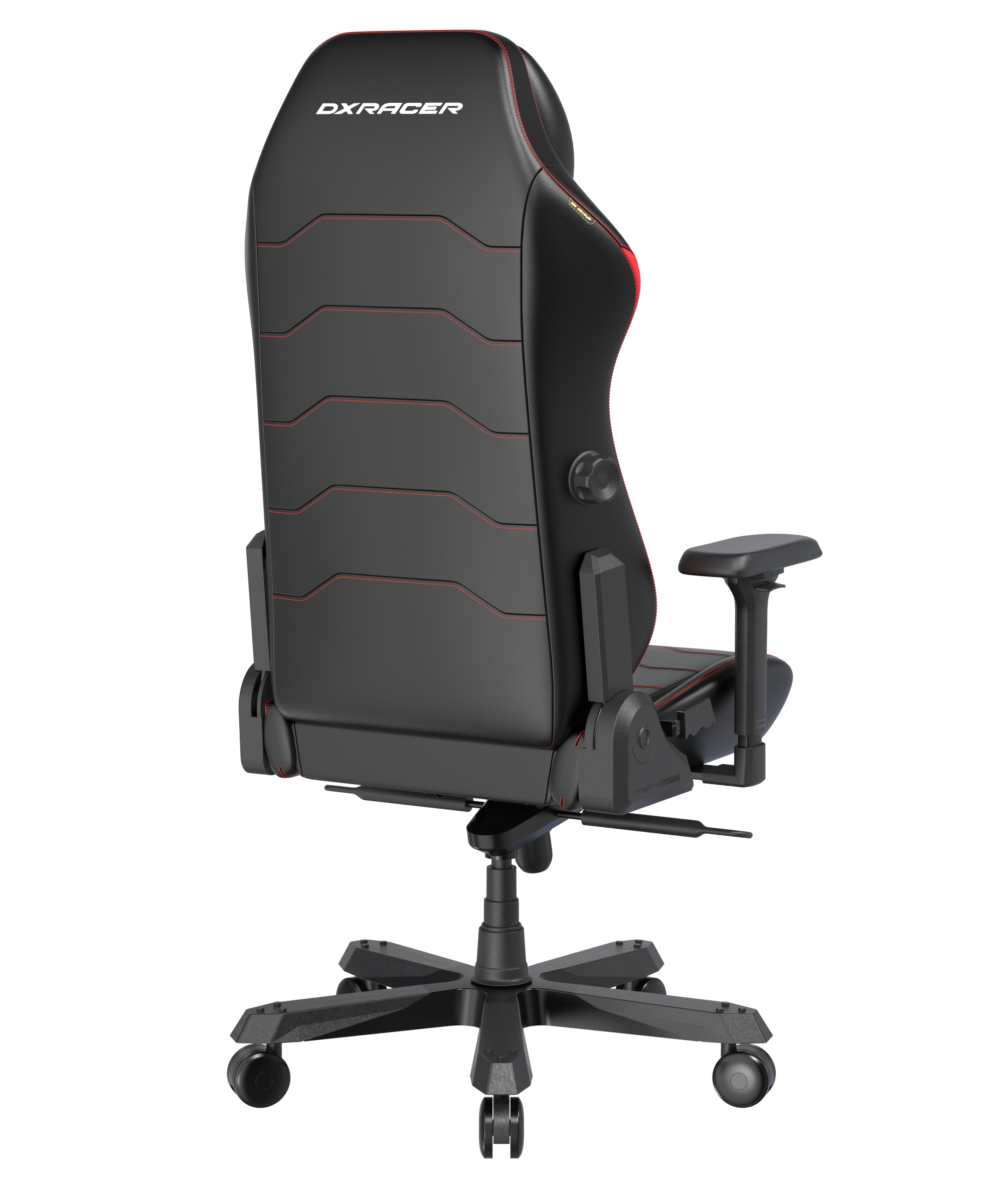 DXRacer Büro- & Gaming Stuhl, MASTER Serie, Schwarz-Rot, Kunstleder