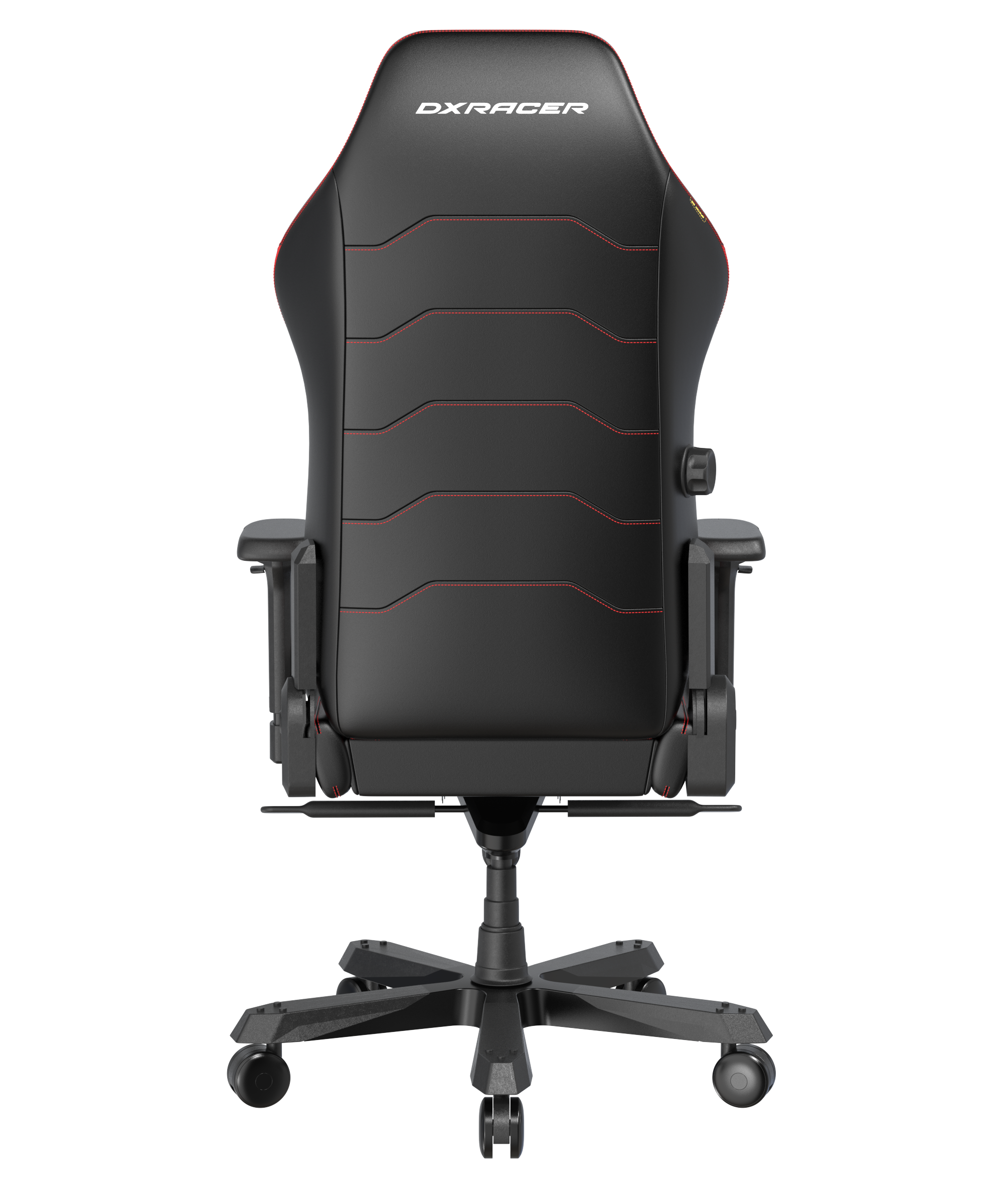 DXRacer Büro- & Gaming Stuhl, MASTER Serie, Schwarz-Rot, Kunstleder