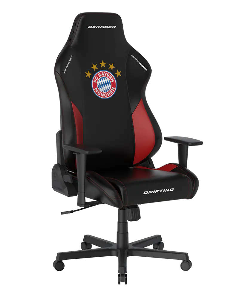 DXRacer Büro- & Gaming Stuhl, Drifting Serie, Kunstleder, FC Bayern