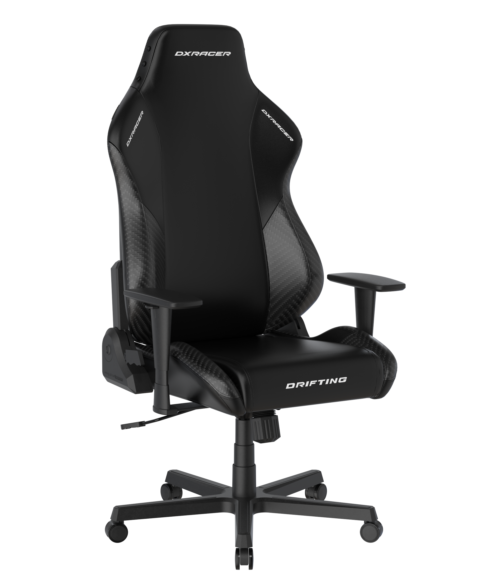 DXRacer Büro- & Gaming Stuhl, Drifting Serie XL, Kunstleder, Schwarz, B-Ware