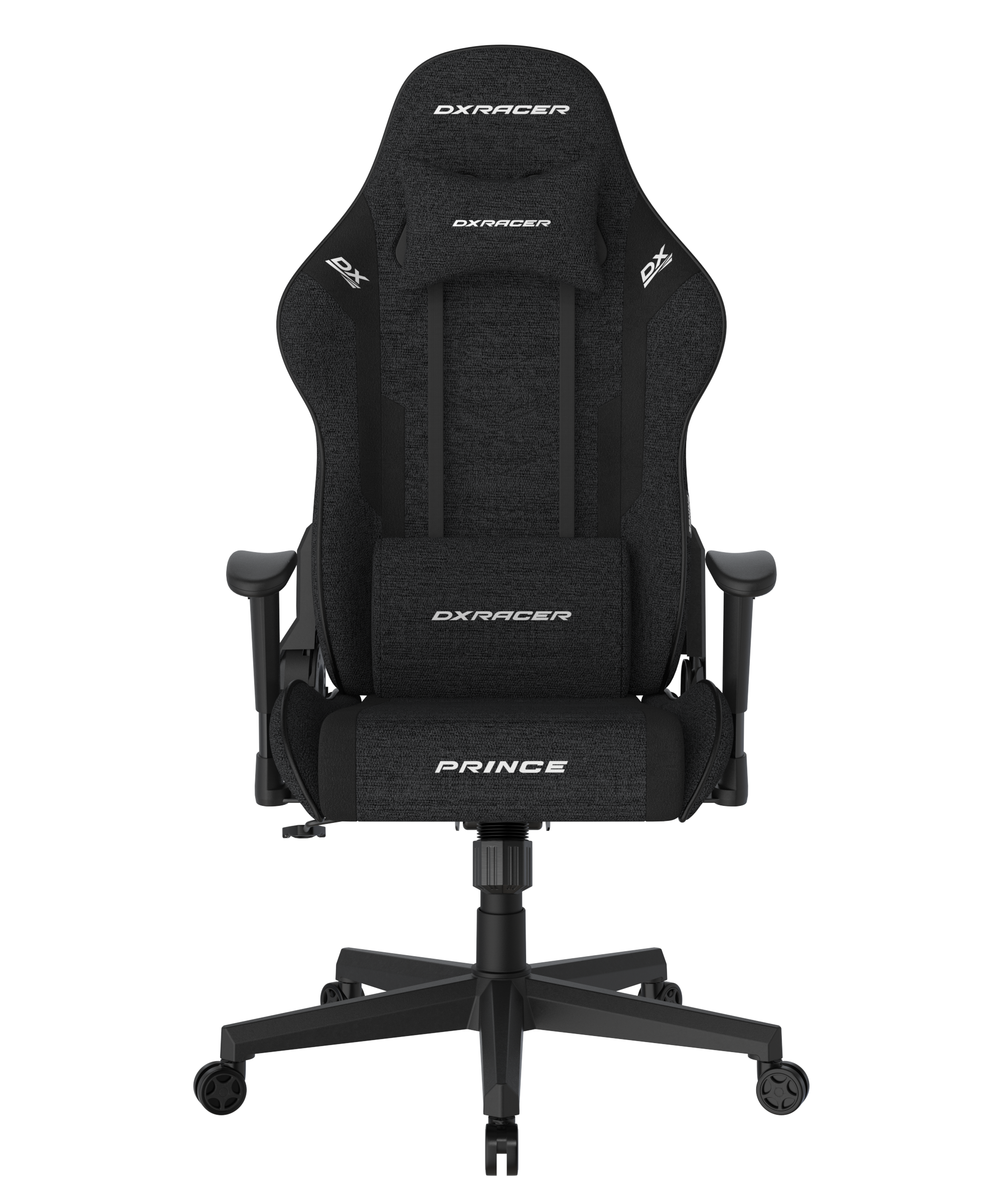 DXRacer Büro- & Gaming Stuhl, PRINCE Serie, schwarz, Stoff