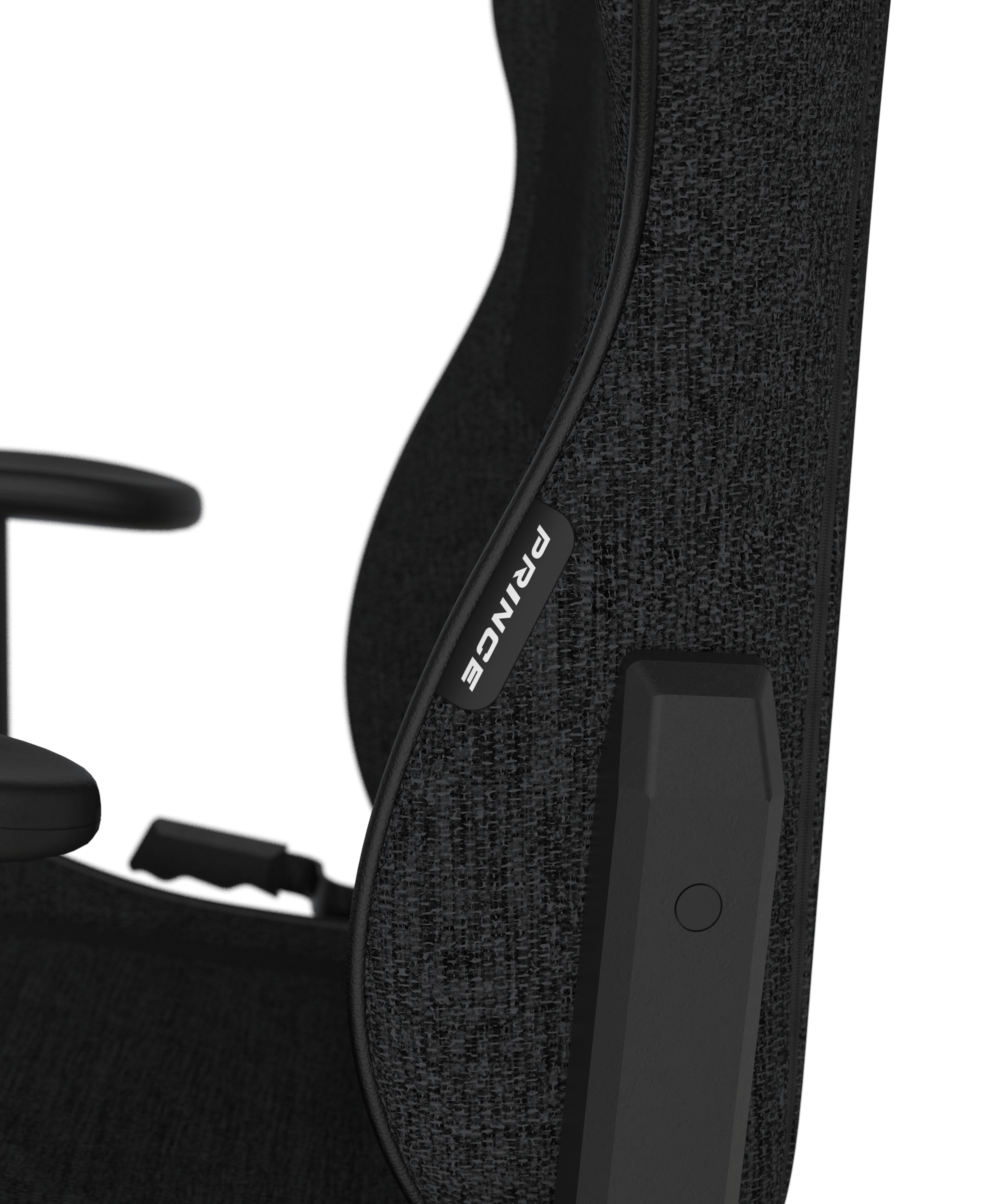 DXRacer Büro- & Gaming Stuhl, PRINCE Serie, schwarz, Stoff