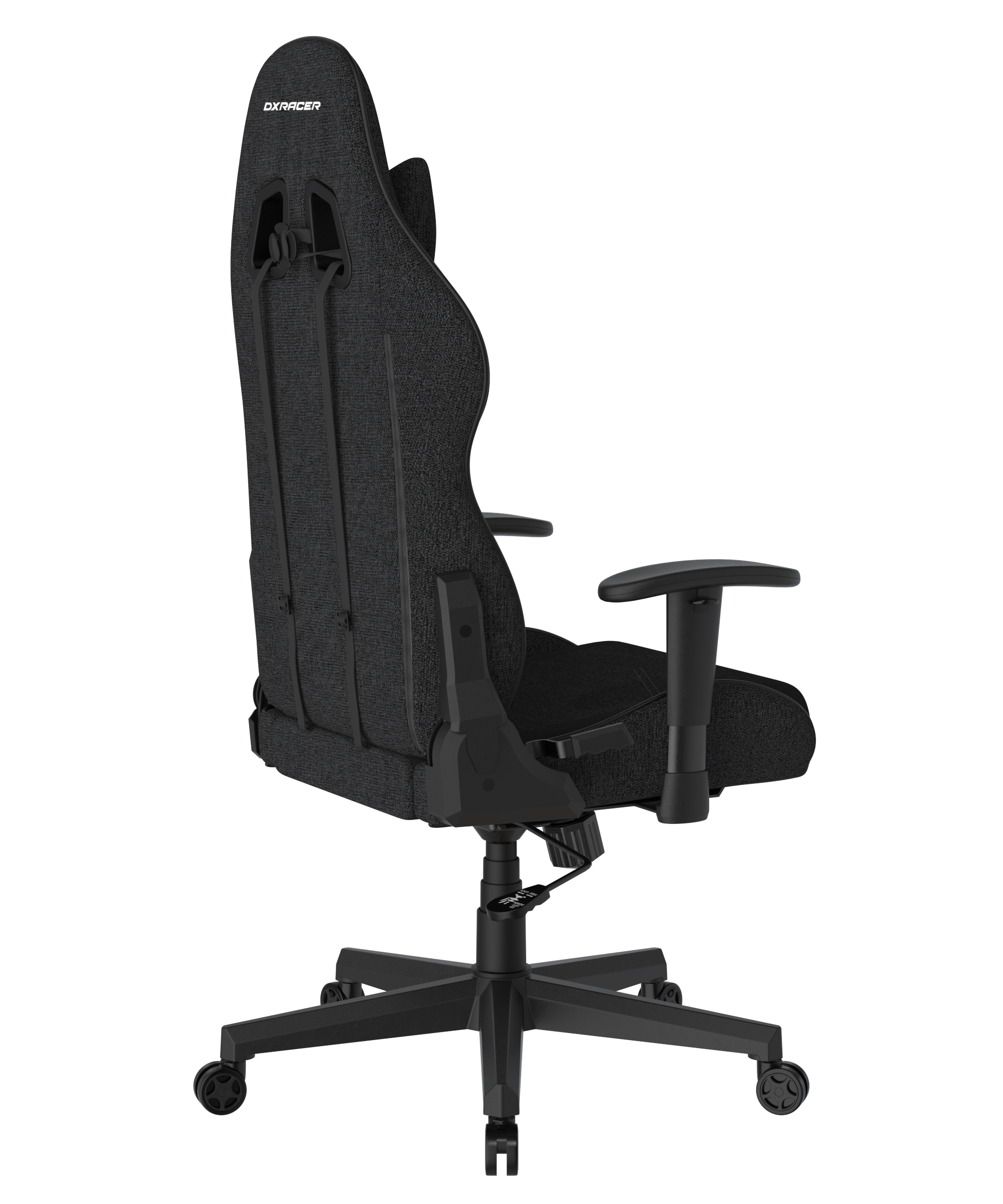 DXRacer Büro- & Gaming Stuhl, PRINCE Serie, schwarz, Stoff