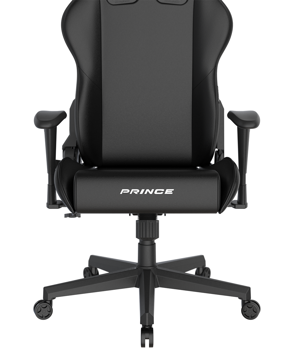 DXRacer Büro- & Gaming Stuhl, PRINCE Serie, Kunstleder, schwarz