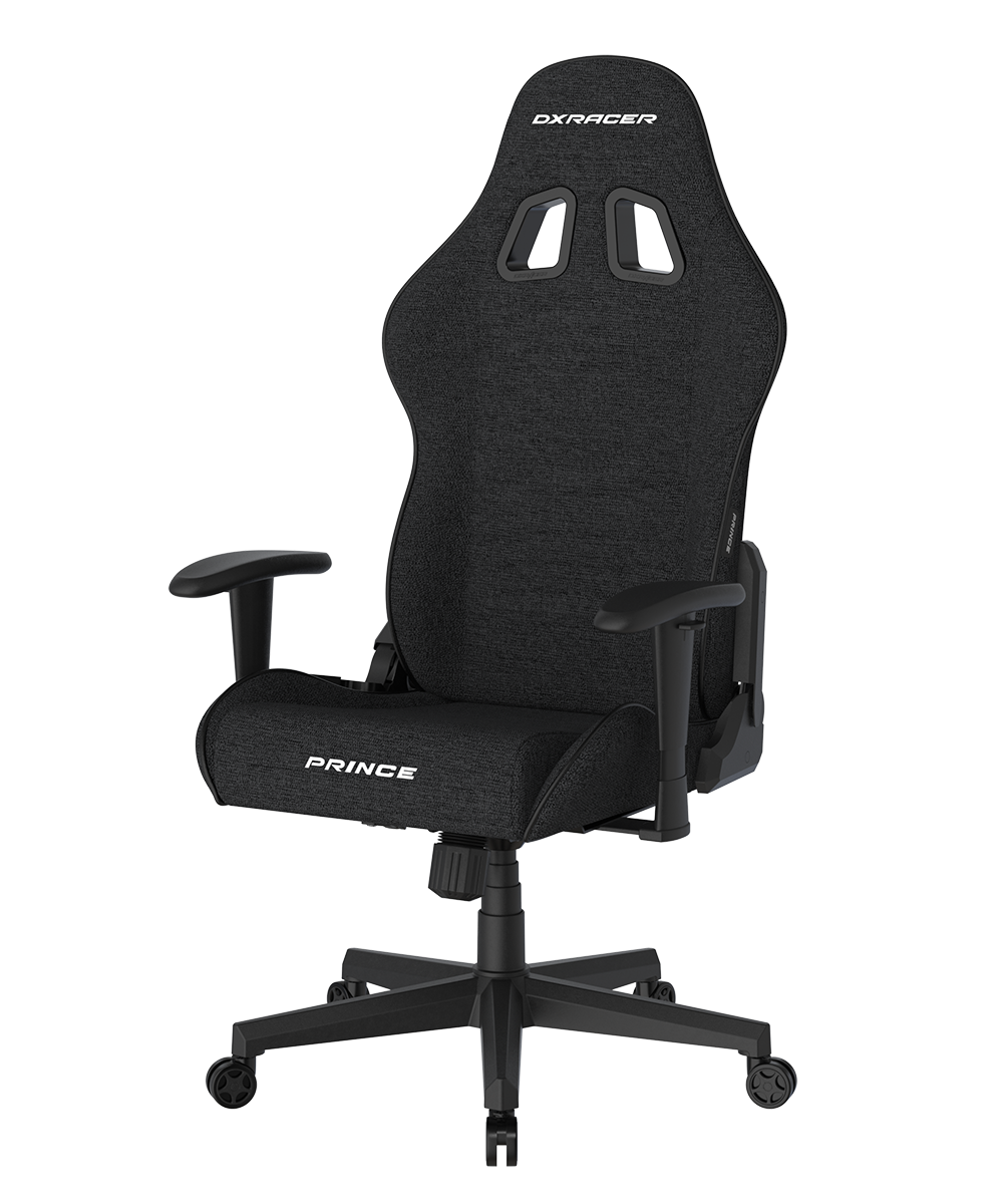 DXRacer Büro- & Gaming Stuhl, PRINCE Serie, wasserabweisender Stoff, schwarz