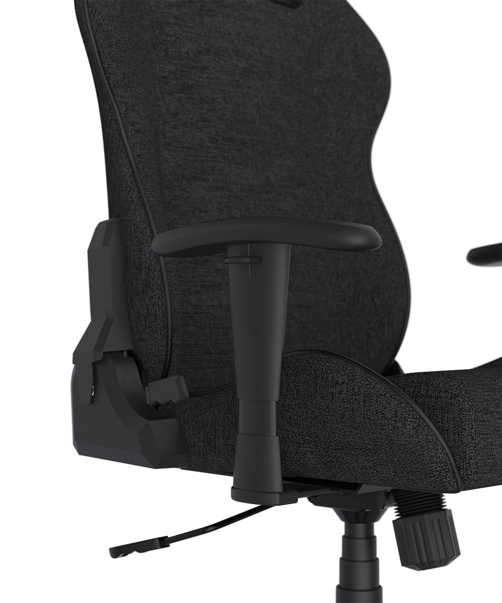 DXRacer Büro- & Gaming Stuhl, PRINCE Serie, wasserabweisender Stoff, schwarz