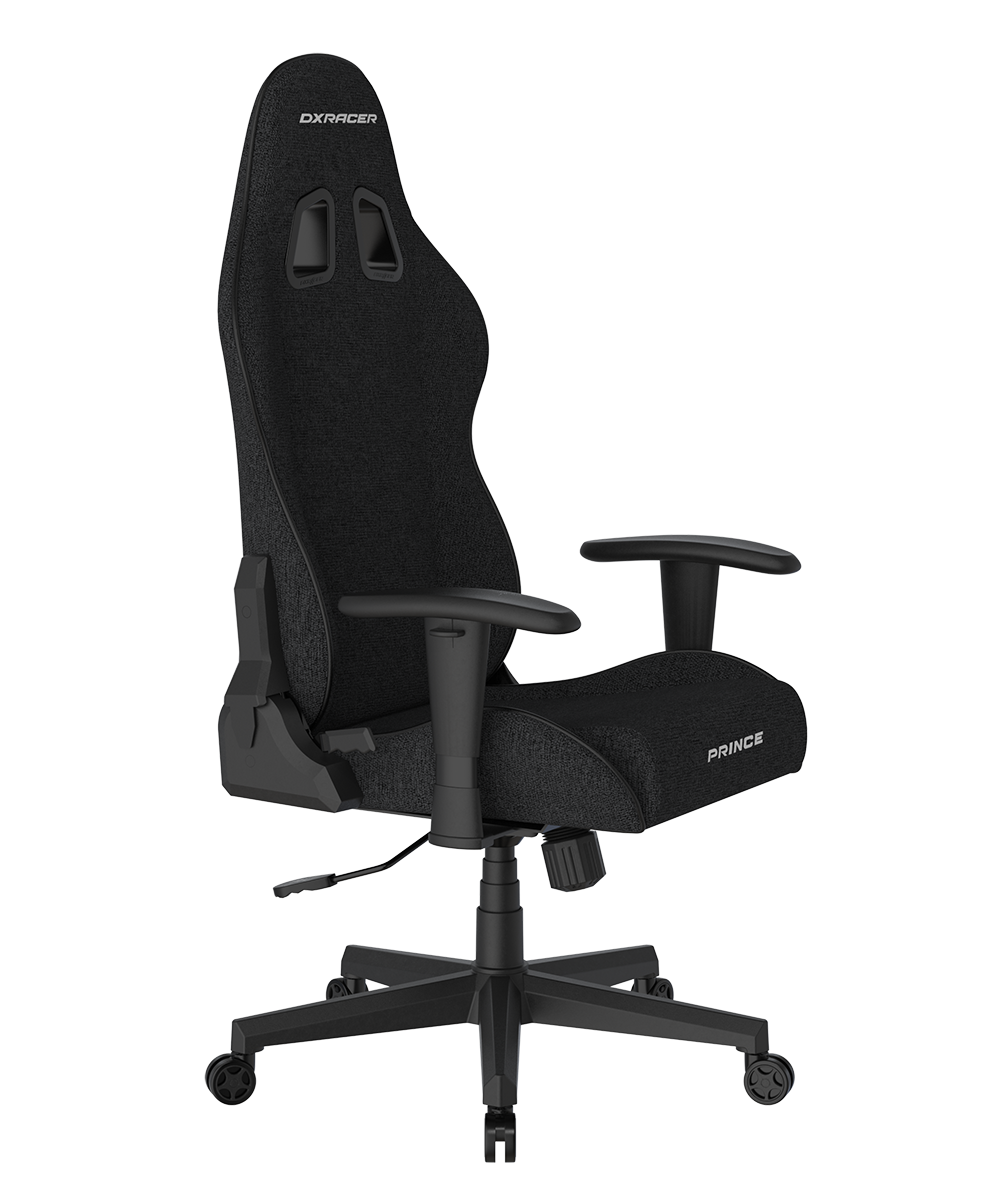 DXRacer Büro- & Gaming Stuhl, PRINCE Serie, wasserabweisender Stoff, schwarz