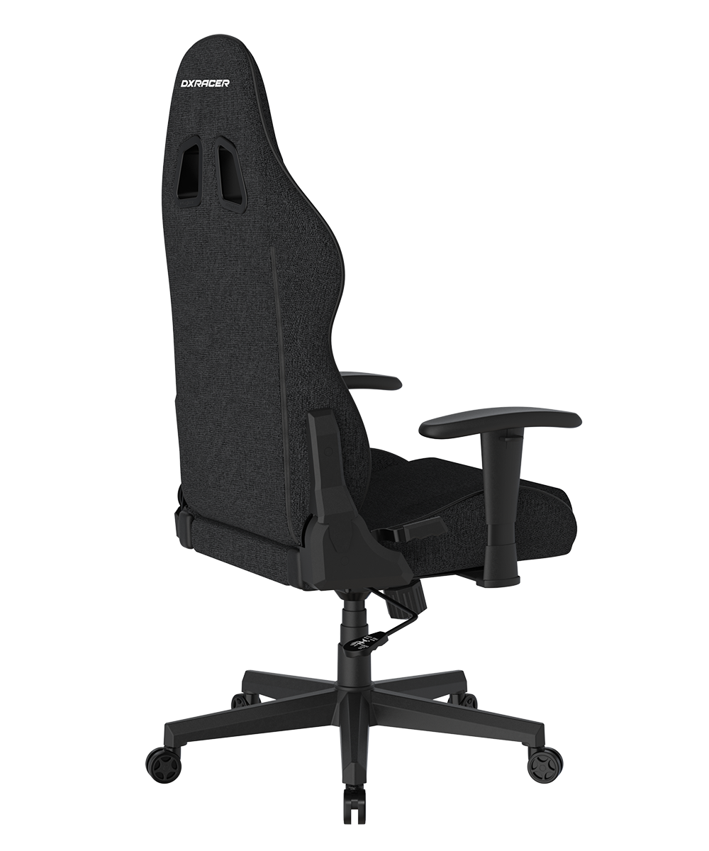 DXRacer Büro- & Gaming Stuhl, PRINCE Serie, wasserabweisender Stoff, schwarz