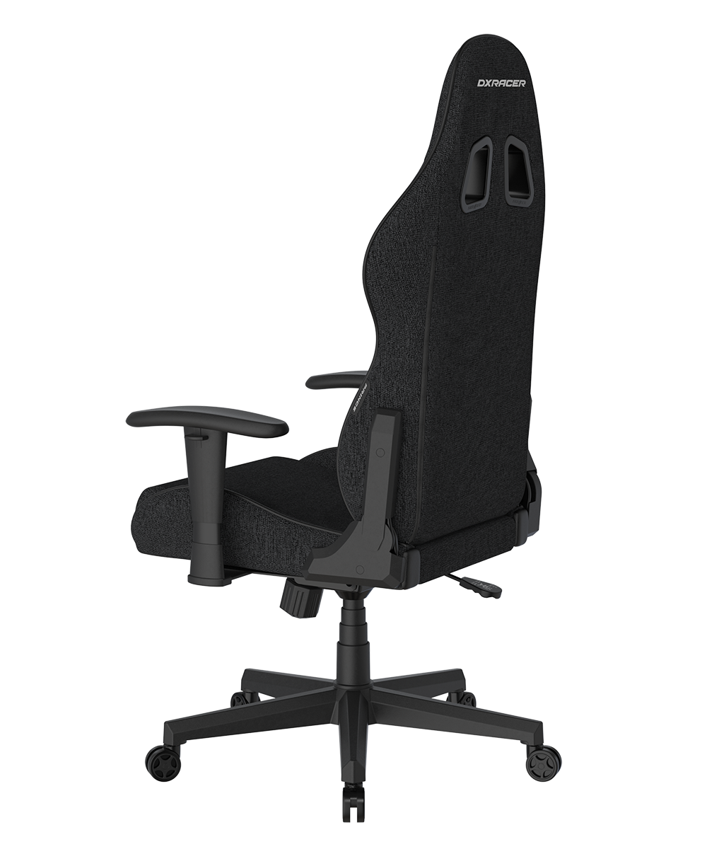 DXRacer Büro- & Gaming Stuhl, PRINCE Serie, wasserabweisender Stoff, schwarz