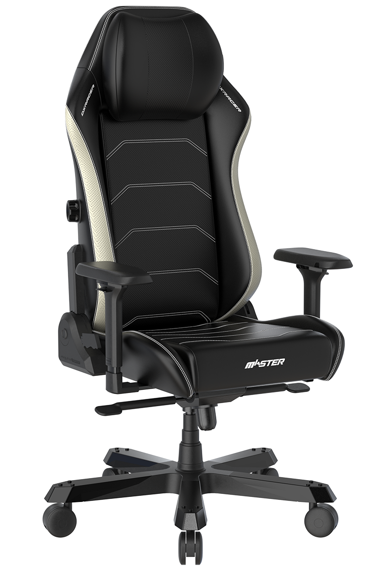 DXRacer MASTER Serie, schwarz-weiss/ A-Ware