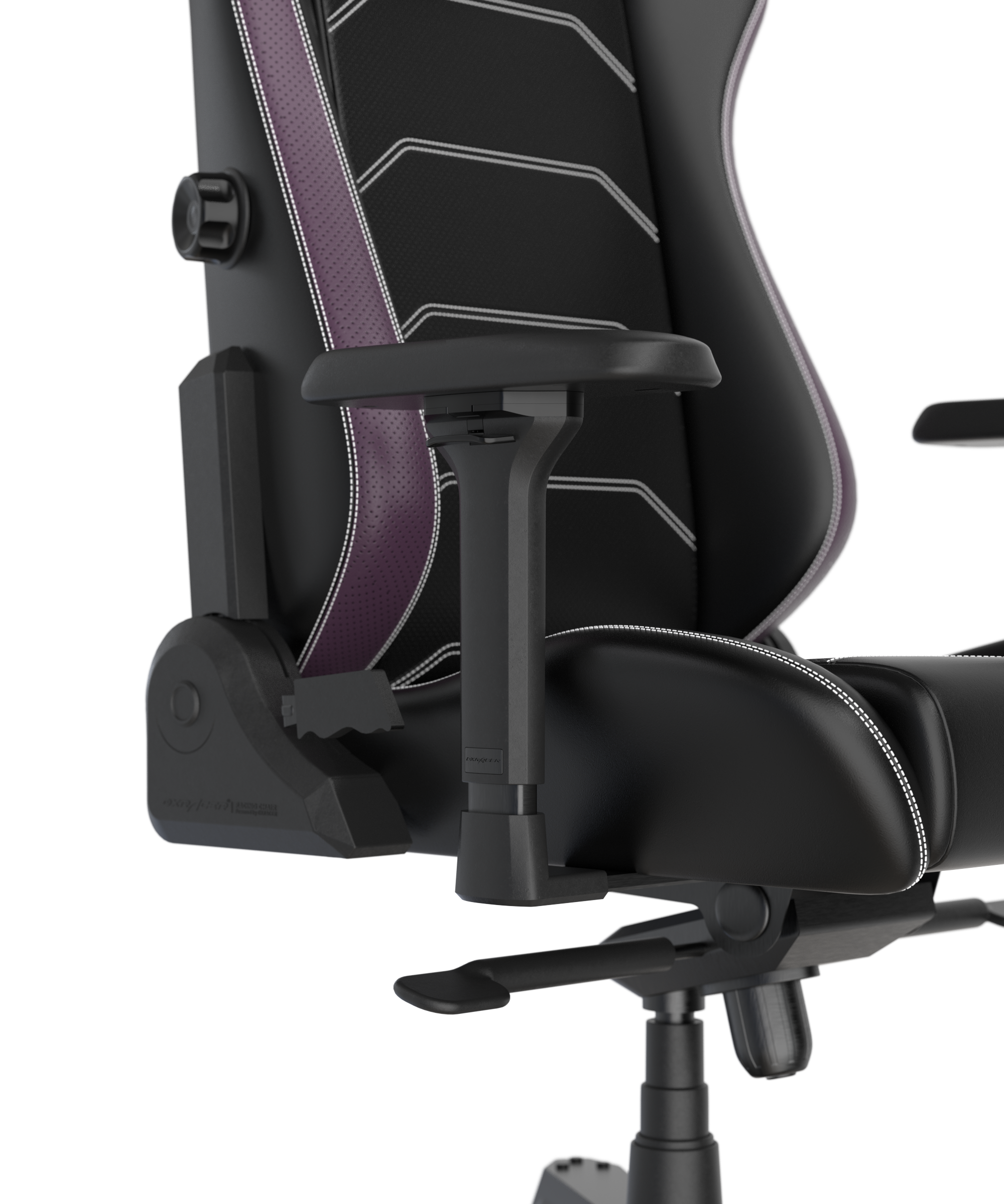 DXRacer MASTER Serie, schwarz-violett / B-Ware  UVP 499€