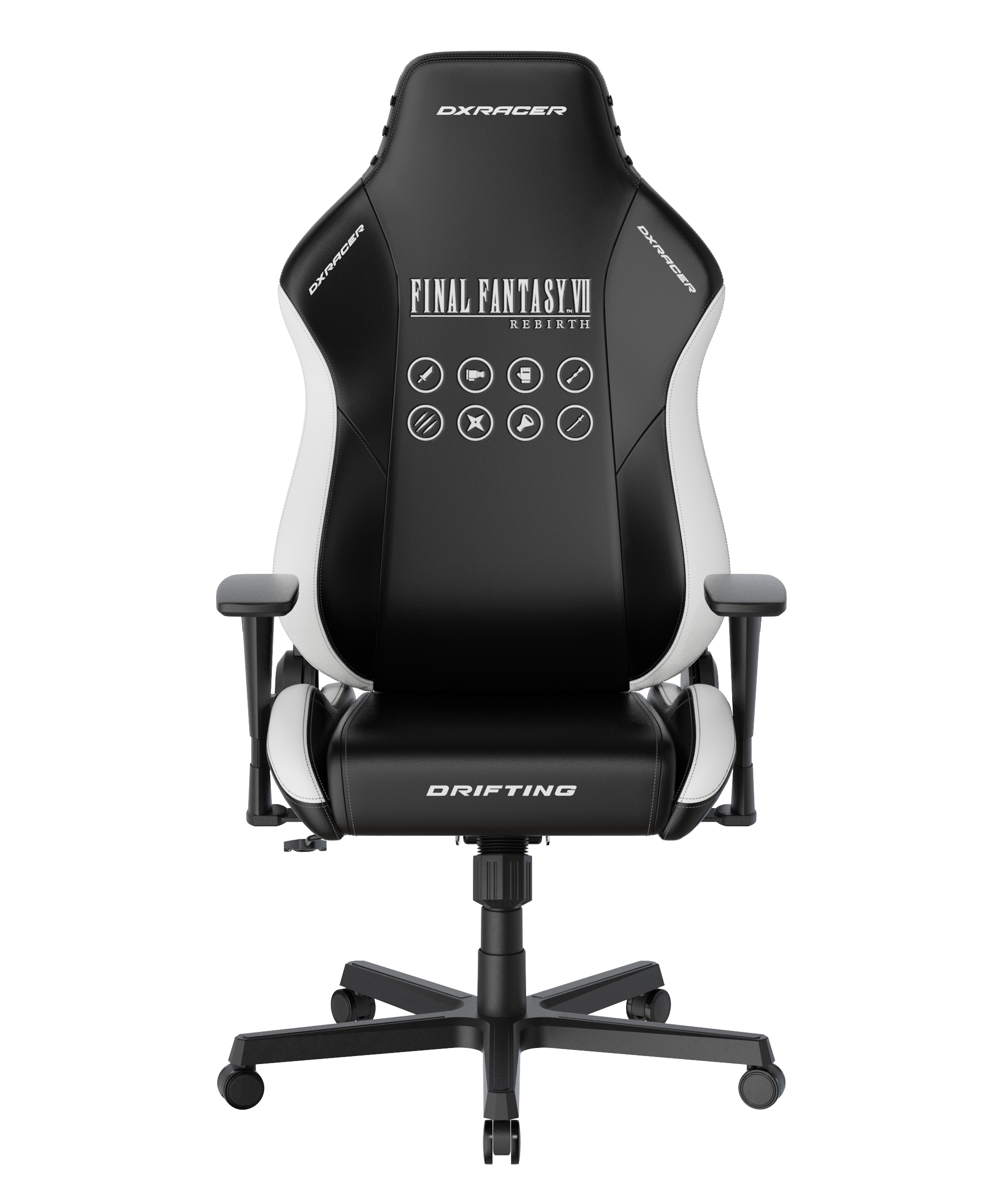 DXRacer Büro- & Gaming Stuhl, Drifting Serie, Kunstleder, Final Fantasy 7r Edition